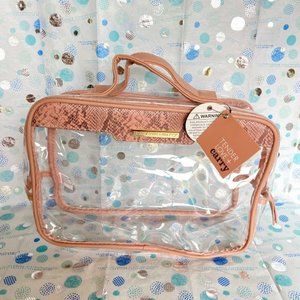 TENDER LOVE & CARRY CLEAR COSMETIC BAG NWT